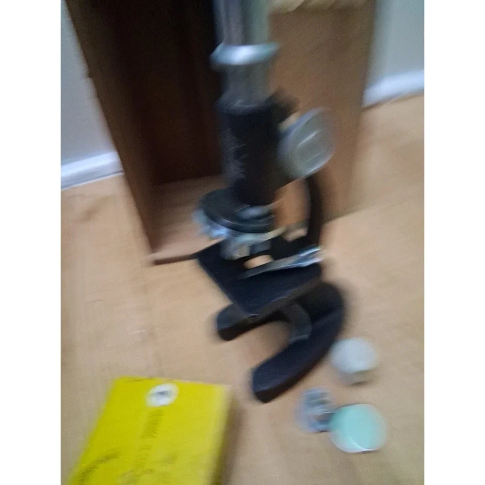 Vintage ATCO Microscope No. 1364-B, made in Japan.
